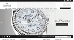Desktop Screenshot of damianijewellers.com